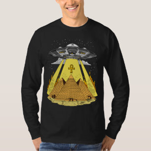 Alien Entführung ägyptische Pyramiden Antikes UFO T-Shirt