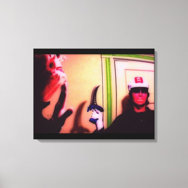 Alien Entführung Albtraum 3 Leinwanddruck (Vorderseite)