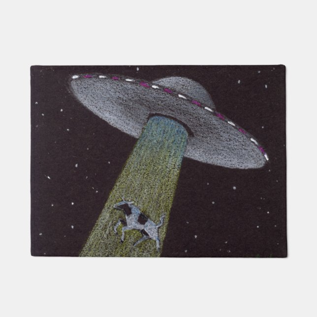 Alien Entführung Fußmatte (Vorderseite)