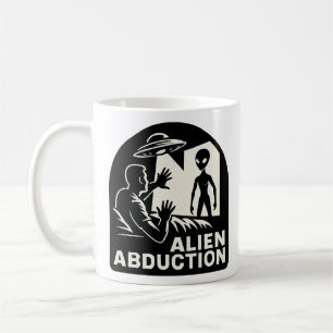 Alien Entführung Kaffeetasse