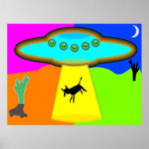 Alien Entführung Poster