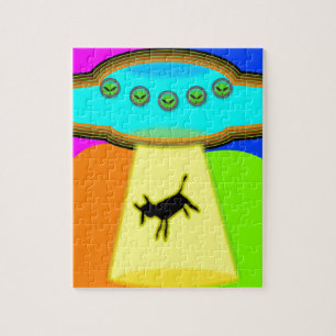 Alien Entführung Puzzle