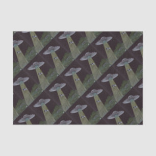 Alien Entführung Seidenpapier