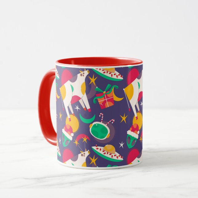 Alien Entführung Tasse (Vorderseite Links)