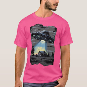Alien Entführung Ufo Flying Saucer T-Shirt