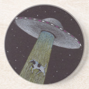 Alien Entführung Untersetzer