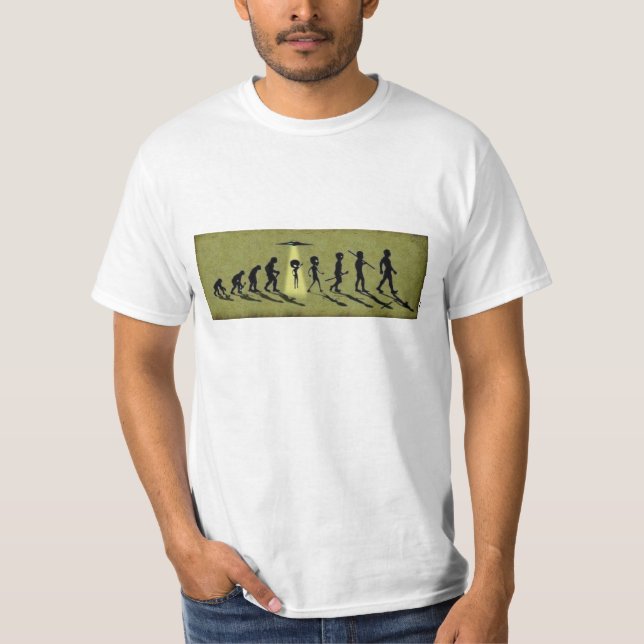 Alien-Evolution T - Shirt (Vorderseite)
