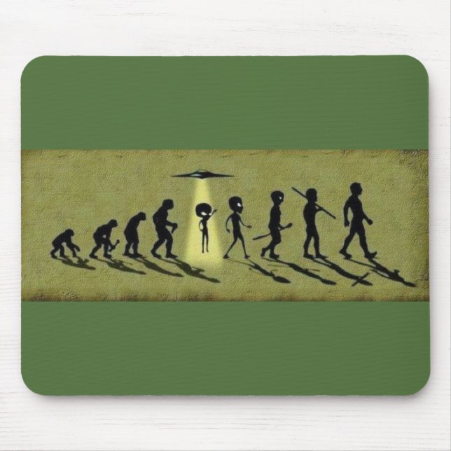 Alien-Evolutions-Mausunterlage Mousepad (Vorne)