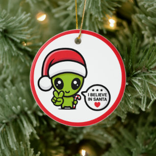 Alien Extraterrestrial Weihnachtsschmuck