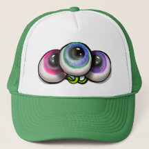 Alien Eyeballs Space Monster