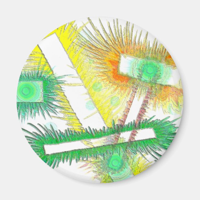 Alien Eyes 2 Magnet (Vorne)