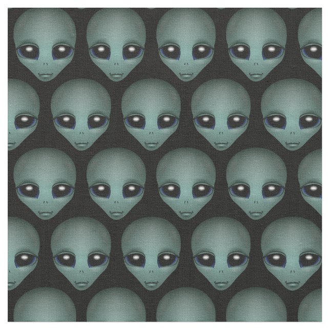 Alien Fabric Niedlich Alein Fabric Custom E.T.Fabr Stoff (Nahaufnahme)