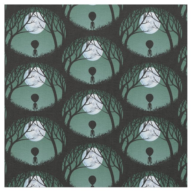 Alien Fabric Niedlich Alein Fabric Custom E.T. Sto Stoff (Nahaufnahme)