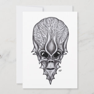 Alien Face, Afrikanische Schädelfaust Wiederaufbau