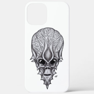 Alien Face, Afrikanische Schädelfaust Wiederaufbau Case-Mate iPhone Hülle