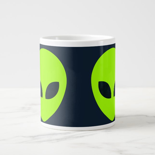 ALIEN FACE Jumbo-Tasse (Vorderseite)