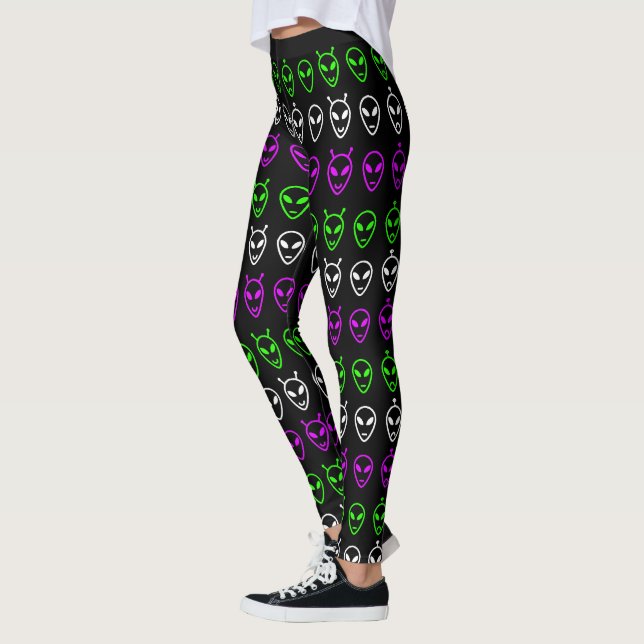 Alien Faces Trio Leggings (Links)