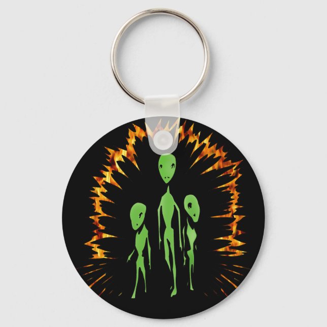 Alien Family Schlüsselanhänger (Vorderseite)
