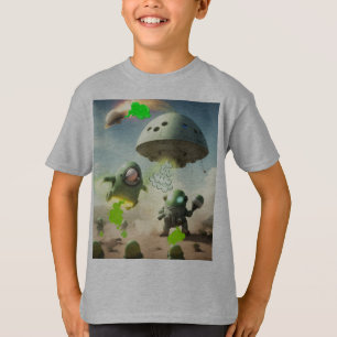 Alien Farting Invasion T-Shirt