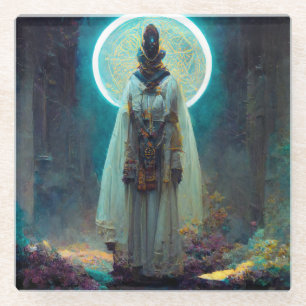 Alien Fee 2 Fantasy Sci-Fi Glasuntersetzer