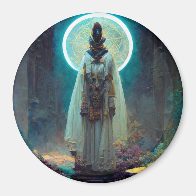 Alien Fee 2 Fantasy Sci-Fi Magnet (Vorne)