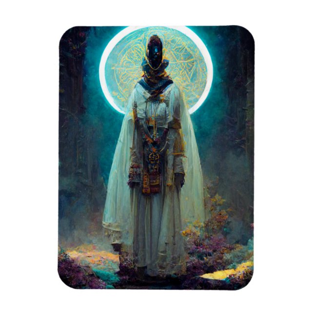 Alien Fee 2 Fantasy Sci-Fi Magnet (Vertikal)