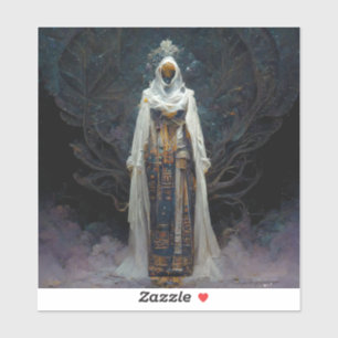 Alien Fee Fantasy Sci-Fi Aufkleber