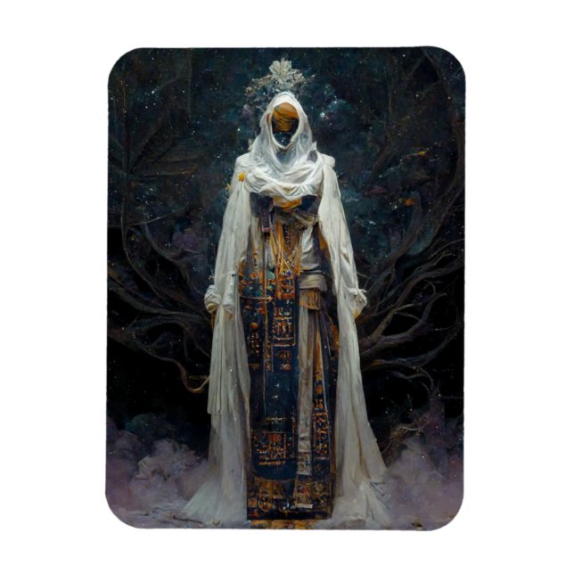 Alien Fee Fantasy Sci-Fi Magnet (Vertikal)