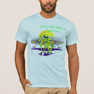 Alien-Ferien T-Shirt