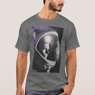 Alien-Film 1979 Ripley im Helm Poster Druck ret T-Shirt