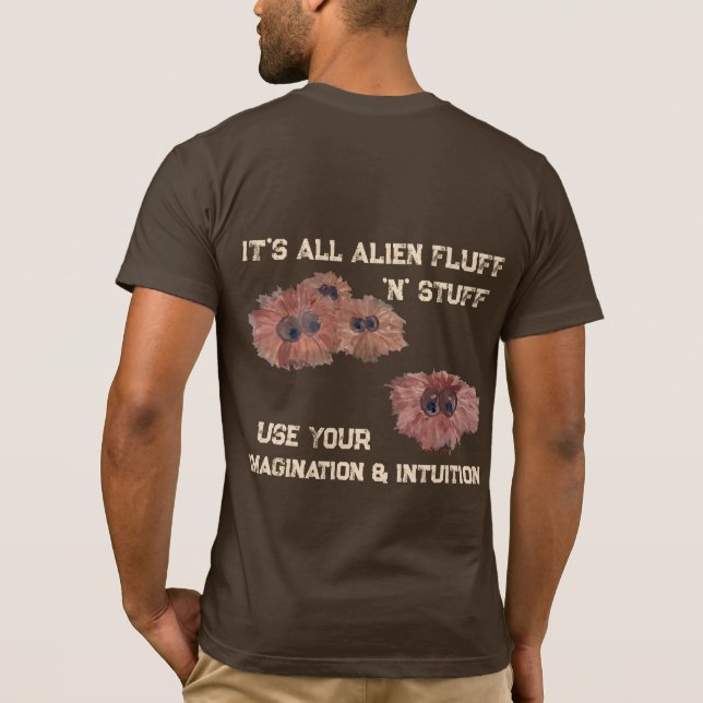 Alien Fluff n Stuff T-Shirt (Rückseite)