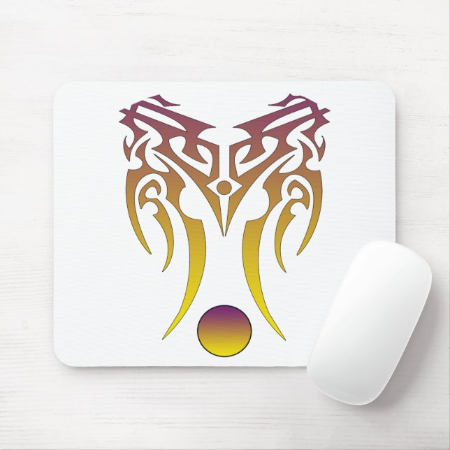 Alien Football Mouse Mat Mousepad (Mit Mouse)