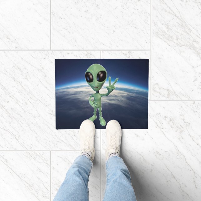 Alien - Friede / Unterzeichnung Fußmatte (Indoor)