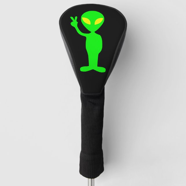 ALIEN FUNNY GOLF TREIBERDECKUNG GOLF HEADCOVER (Vorderseite)