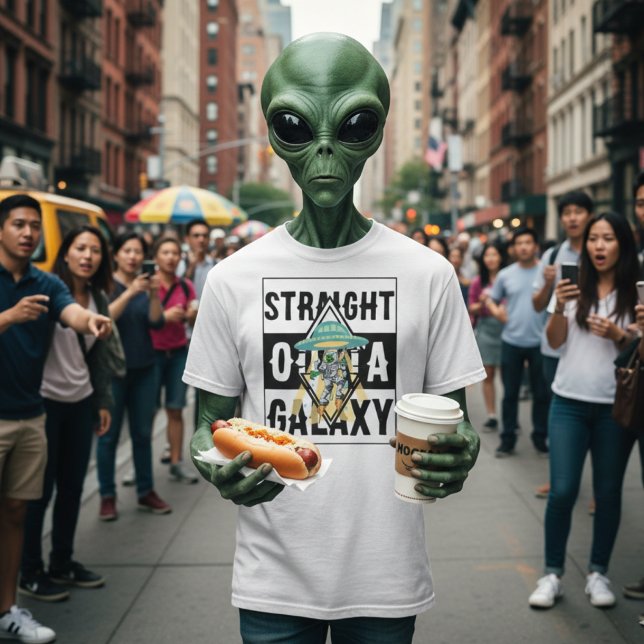 Alien Funny quote Grafische  T-Shirt (Von Creator hochgeladen)