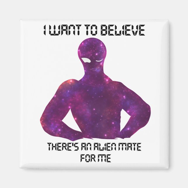 Alien für mich magnet (Vorne)