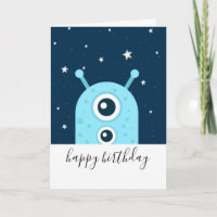 Alien Galaxy Astronaut Outer Space Geburtstagsjung
