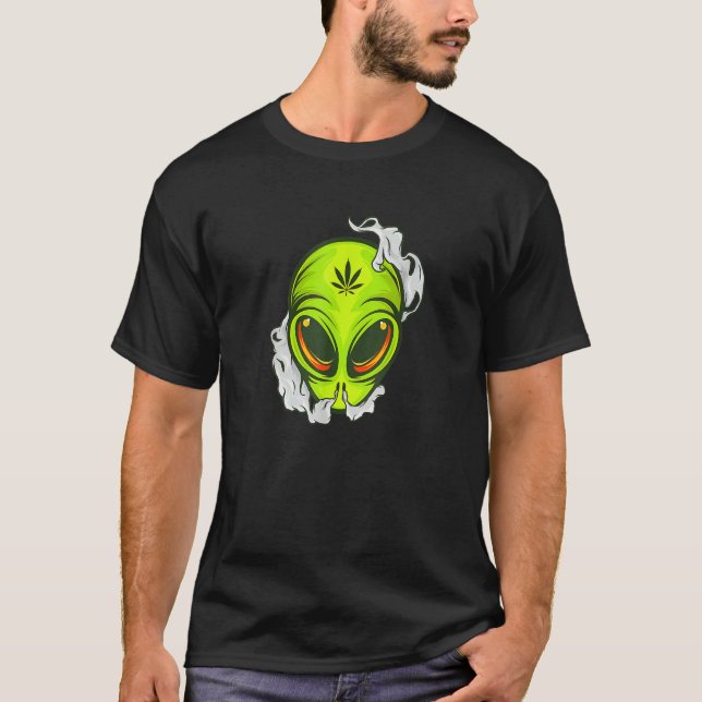 Alien Galaxy Ufo fan Sifi style streetwear top  (Vorderseite)