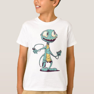 Alien Gamer Unisex Kids T - Shirt