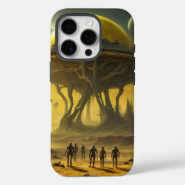 Alien Gelber Planet Handyhüllen iPhone 16 Pro Hülle