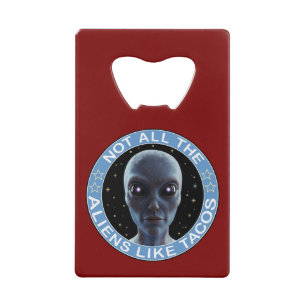 Alien Geldbeutel Flaschenöffner
