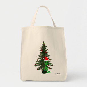 Alien-Geschöpf-Sankt-Taschen-Tasche Tragetasche