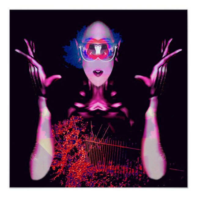 Alien Ghost Poster (Vorderseite)