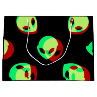 Alien Gift Bag Große Geschenktüte