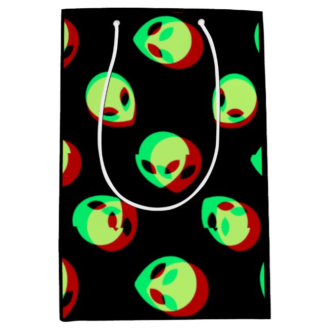 Alien Gift Bag Mittlere Geschenktüte (Vorderseite)