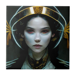 Alien Girl 2 Science Fiction Fliese