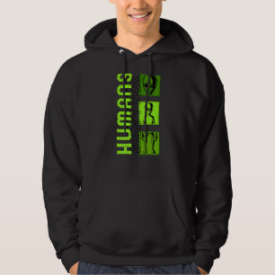 Alien glaubt, dass der Mensch kein echter Wissensc Hoodie