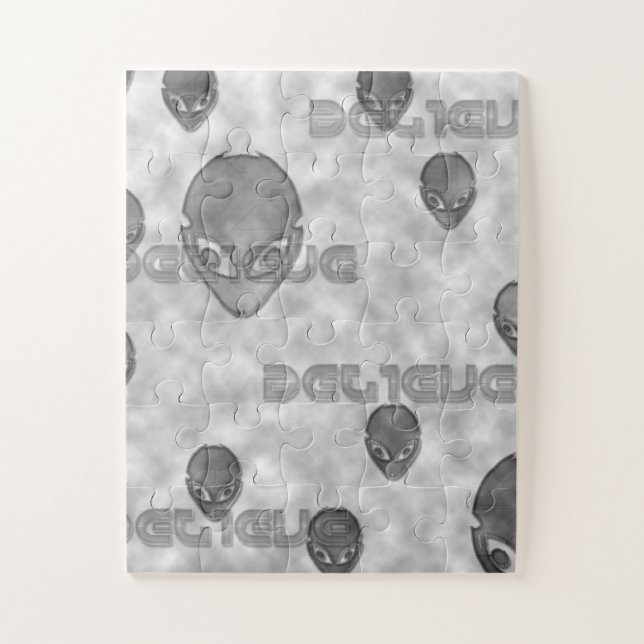 Alien glaubt puzzle (Vertikal)