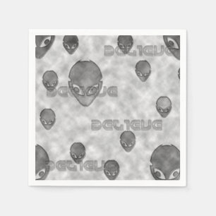 Alien glaubt serviette