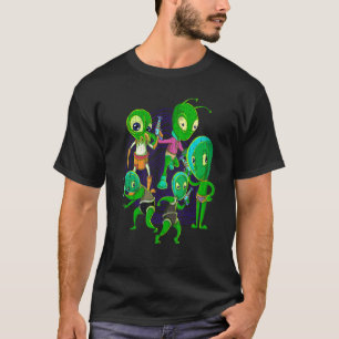 Alien Glauver Extraterrestrial Sci Fi Niedliche Al T-Shirt